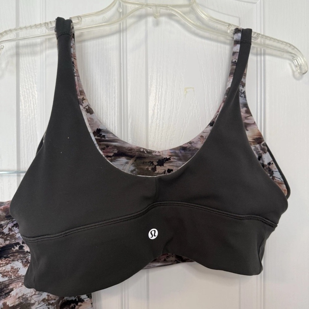 Lululemon Free To Be Set Leggings 10, Reversible Bra 12 - Picture 6 of 10